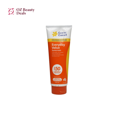 Cancer Council Everyday Value Sunscreen SPF50+ UVA/UVB